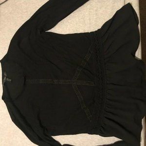 White House Black Market Peace Sign Knit